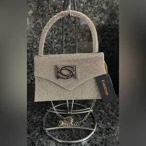 Bebe Hollywood Diamond Mini Satchel